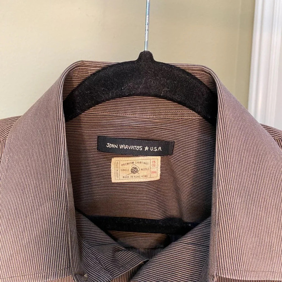 JOHN VARVATOS USA Soft Button Up Long Sleeve - 15 1/2 Long - Picture 3 of 4